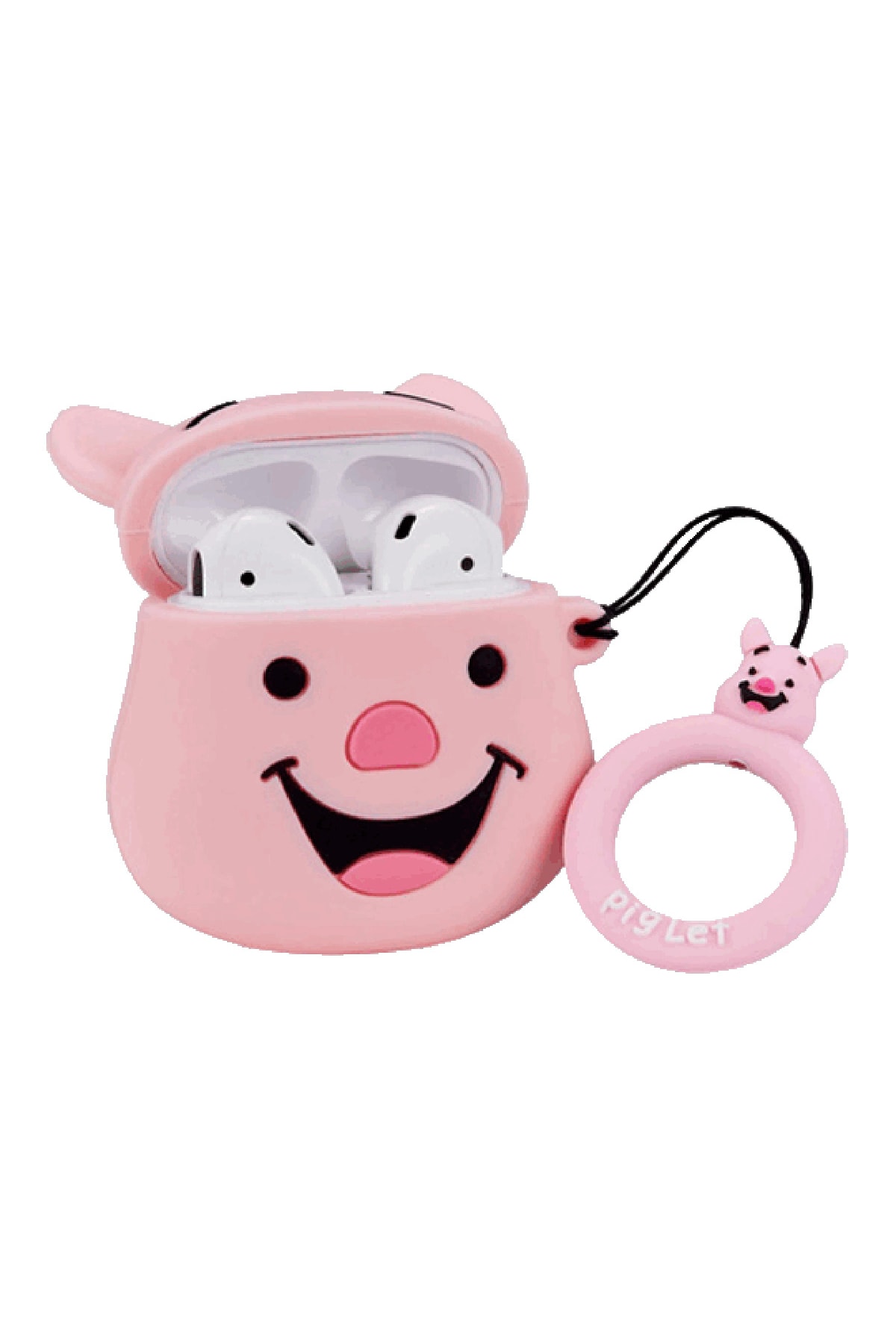 E2m Aırpods 1-2 Kılıf Piglet Pembe 2