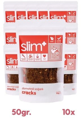 10'lu Paket Domates Soğanlı Glutensiz Tohum Kraker Cracks 50gr RWCRCKS-002-10X
