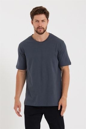 Erkek V Yaka Slim Fit T-shirt-vyktsr31s VVYKTST001