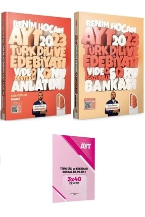 Benim Hocam 2023 Yks Ayt Türk Dili Ve Edebiyatı Konu Anlatımı + Soru Bankası 2 Li Set 999925816867706