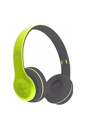 P47 Wireless Bluetooth Kablosuz Extra Bass Radyolu Katlanabilir Kulaklık Genç Çocuk BLPLP47KUKK