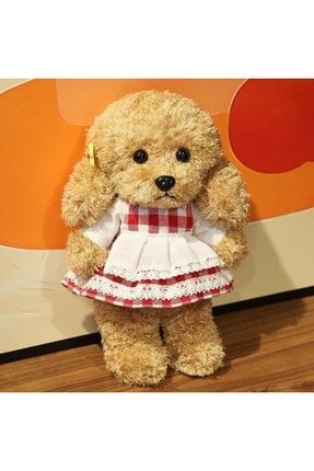 Kawaii Sevimli Teddy Köpek Peluş Doğum Günü Hediyesi 30 Cm köpekpeluş1