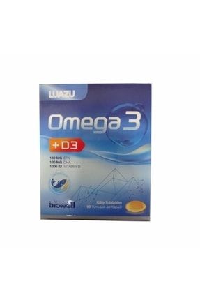 Luazu Omega3 + D3 60 Yumuşak Jel Kapsül bio02