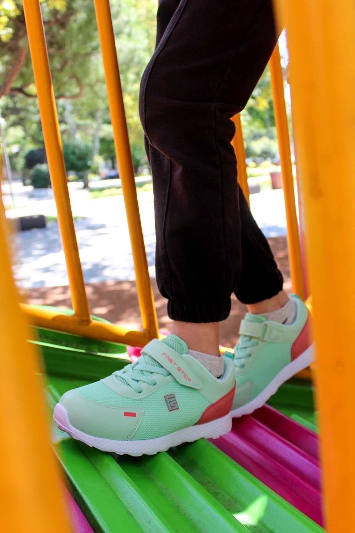 Fast Step Su Yesili Somon Unisex Çocuk Sneaker Ayakkabı 991xa1216