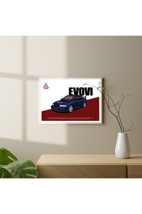 Posterbo Mitsubishi Evolution Vı Özel Tasarım Poster PSTB151532