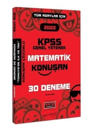 Yargı Yayınları 2022 Kpss Tüm Adaylar Için Genel Yetenek Matematik Konuşan 30 Deneme AVRUPA-AMT-PLN-01724