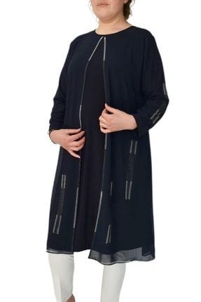 Kadın Abiye Taşlı Tunik Elbise 9523 Bgl-st02053 BGL-ST02053