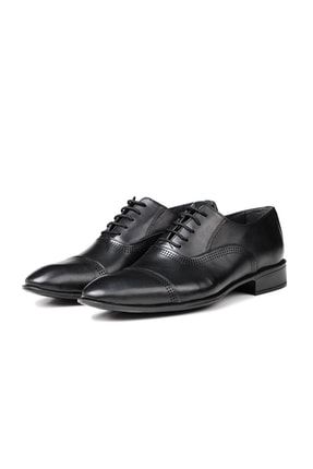 Serious Hakiki Deri Erkek Klasik Ayakkabı Siyah 8683249507060