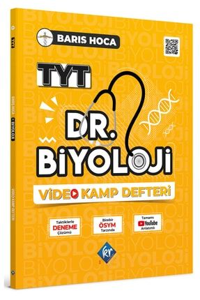 Barış Hoca Tyt Dr. Biyoloji Video Kamp Defteri 9786257628808