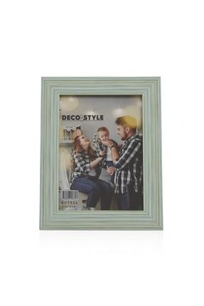 Deco&style Çizgili Fotoğraf Çerçevesi - Mavi - 13x18 Cm 05HVT524