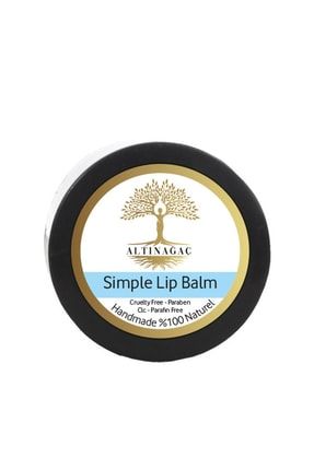 Doğal Lip Balm Simple - Dudak Kremi 15ml AALBS01