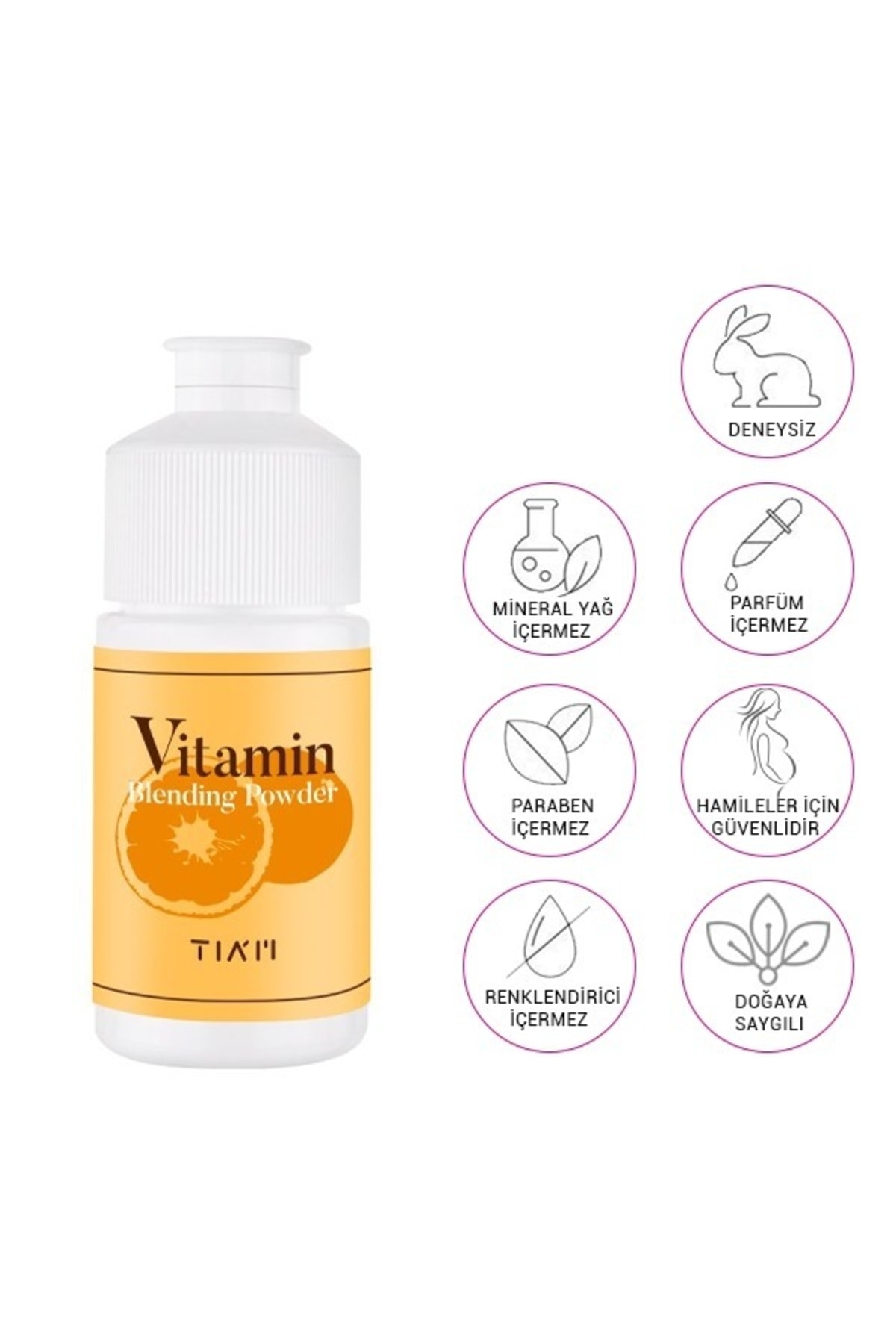 TIA'M Vitamin Blending Powder 10 gr (VİTAMİNLİ KARIŞTIRMA TOZU)