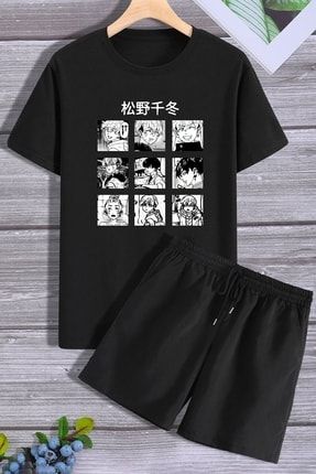 Unisex Anime Şort T-shirt Eşofman Takımı TSH-TOKYOAVENGERS-SHRT-DUZ