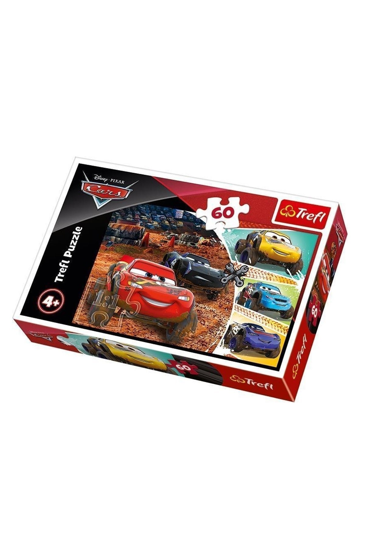 Heidi Toy/educa Puzzle 17327 Trefl Puzzle Cars 3 Lightning Mcqueen With Friends 60 pieces