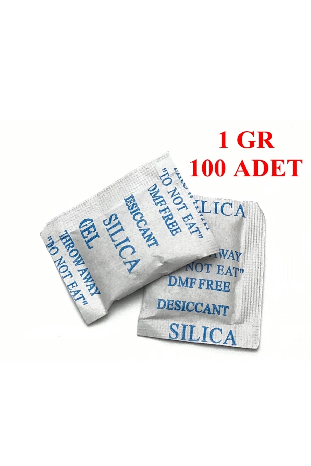 Burak Kırtasiye Silika Jel Nem Alıcı Rütübet Önleyici 1 gr 100 Adet