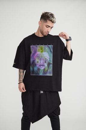 Cute But Psycho , Style Oversize T-shirt CH01CPS01