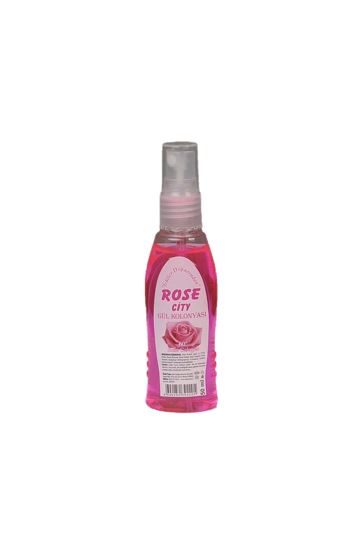 rosecity Rose City Gül Kolonyası 60° Sprey 50 Ml.