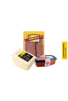 Kahvaltıda Erken Bitenler Paketi (beyaz Peynir + Macar Salam + Acuka) JKMNTVW1