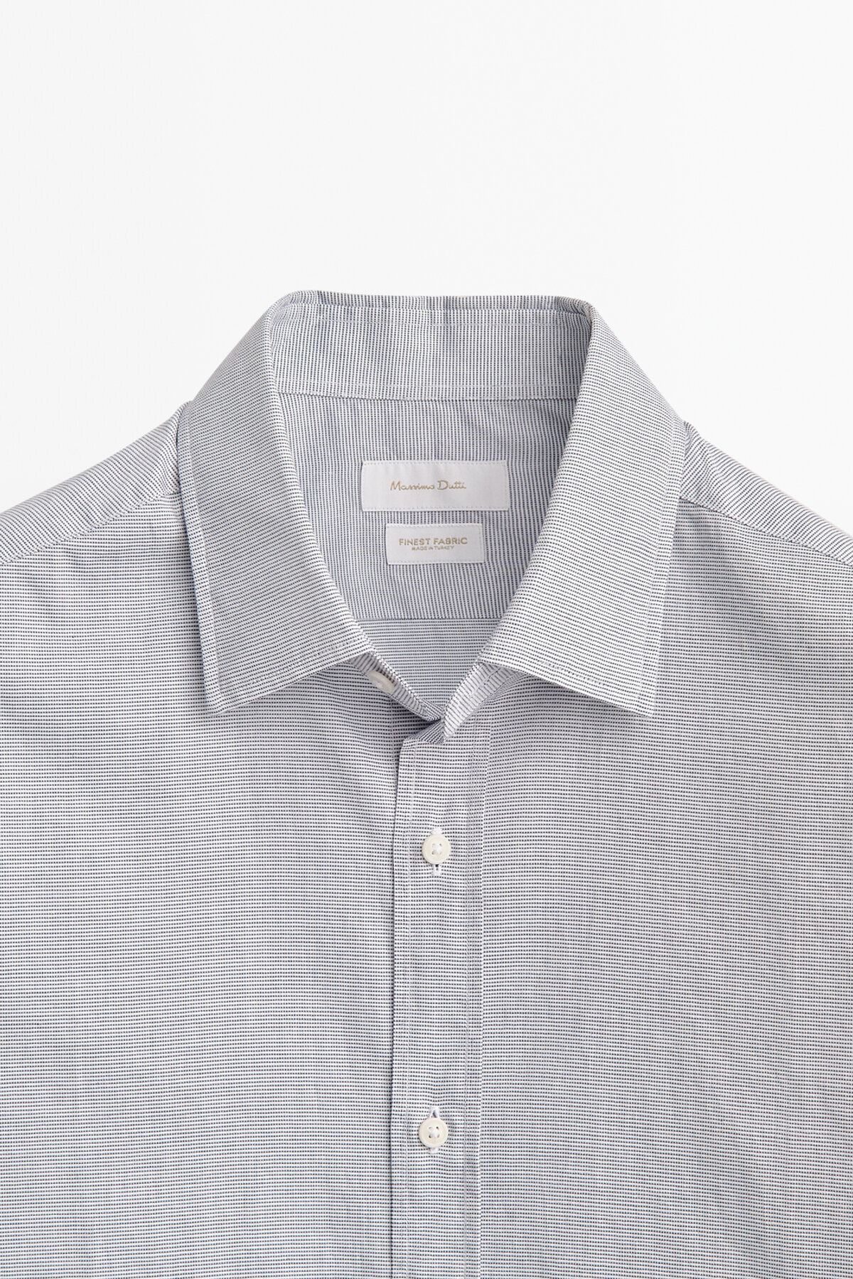 Slim Fit Kareli Dokulu Oxford Gömlek