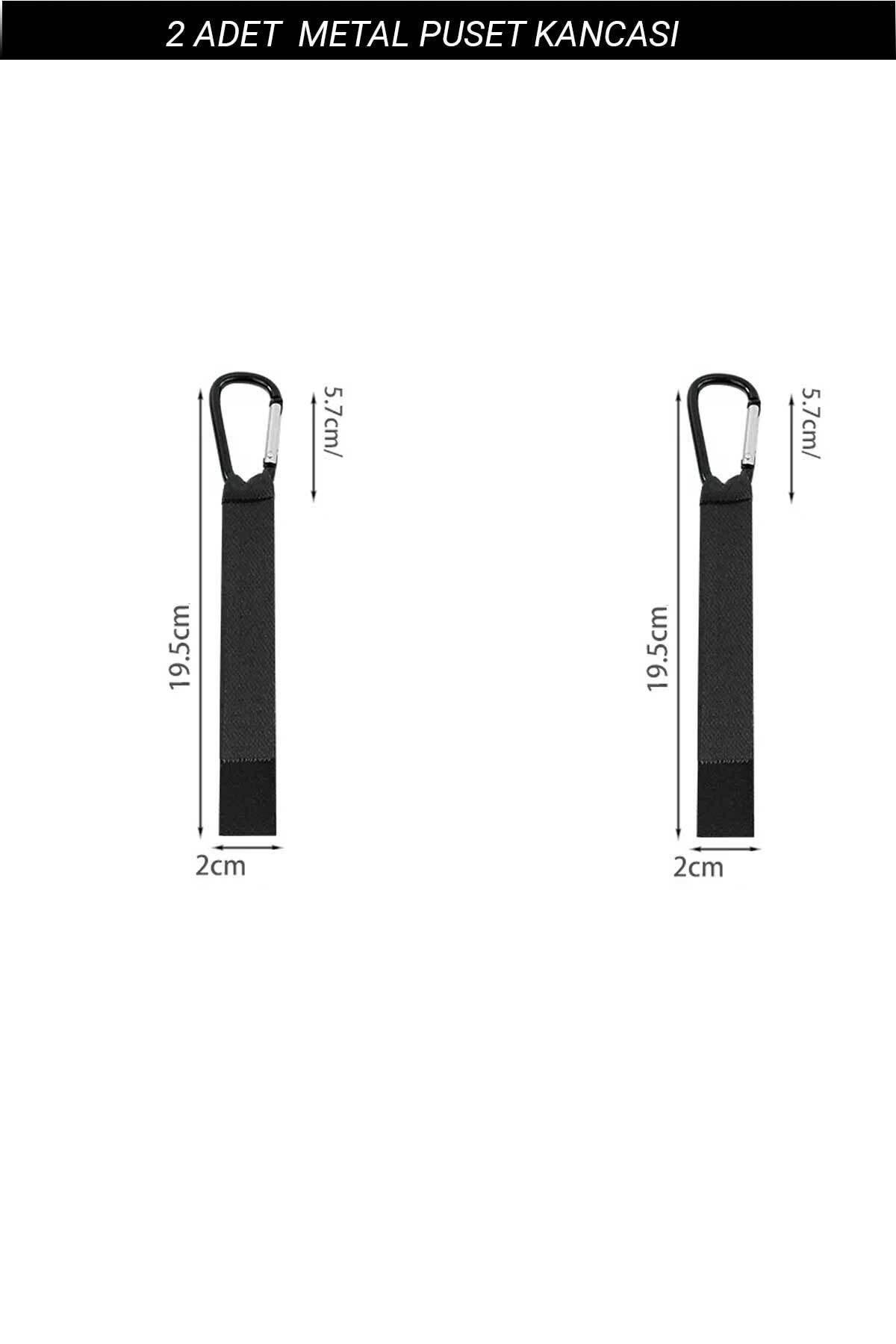 RevuBaby ATOM Puset Kancası Bebek Arabası Askı Aparatı 2 Adet Metal fotoğrafı 5 (önizleme)