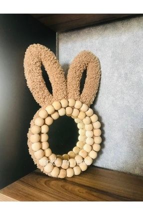 Boncuklu Peluş Tavşan Ayna Çocuk Odası Dekorasyon 47190