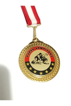 Güreş Şampiyon Madalyası 5'li Adet 48