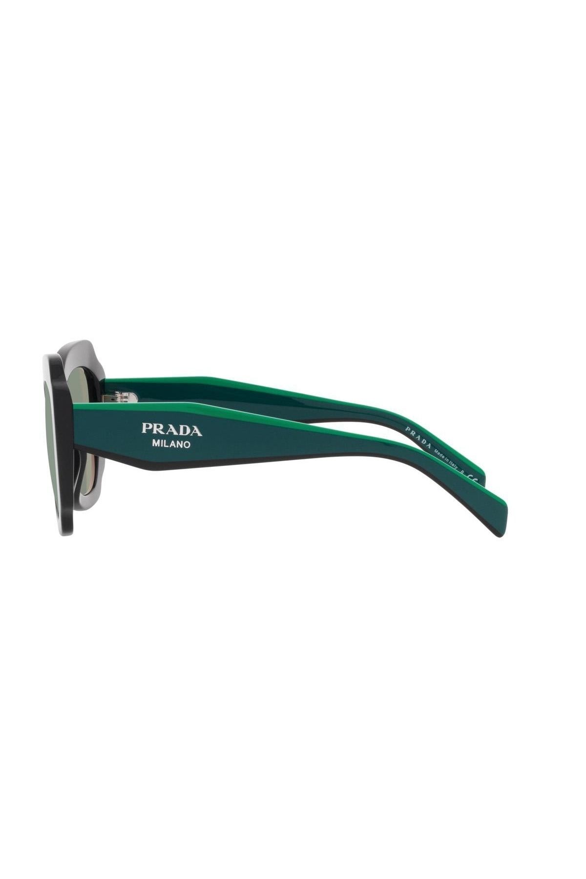 عینک آفتابی مشکی زنانه Spr 16y 1ab 08q 52 Prada