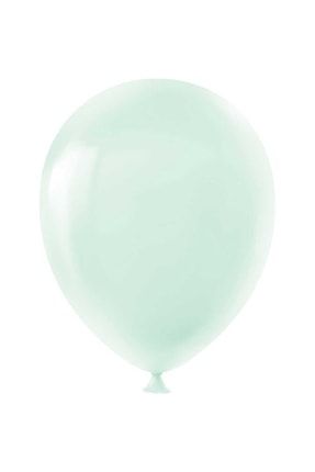 - 6 Adet Yeşil Makaron Renk Pastel Balon RESTPARTİ-RS475