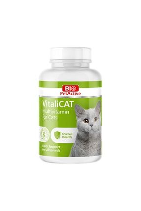 Vitalicat Multivitamin Yavru Ve Yetişkin Kedi Vitamini 150 Tablet 75gr p026