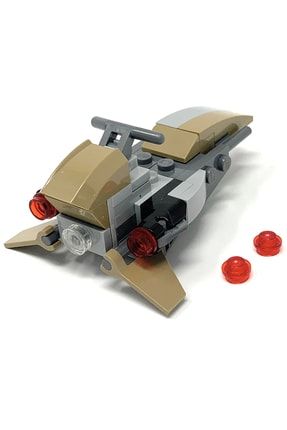 Orjinal Minifigure Minifigür Star Wars Mandalorian Speeder mandospeed