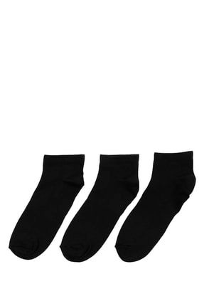 Maxy 3lu Patık 2fx Siyah Erkek Çorap MAXY 3LU PATIK 2FX