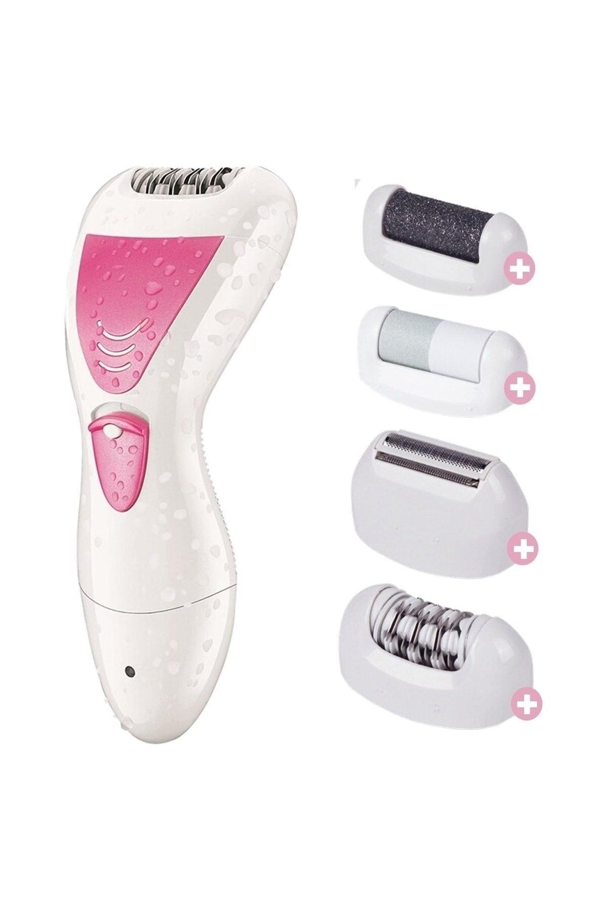 Ferminex Unisex Pembe 4 In 1 Su Geçirme Tüy Alma Makinesi