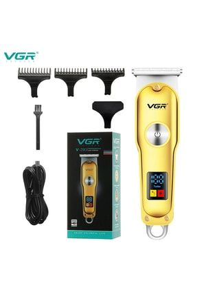 Vgr V-290 Saç Kesme Elektrikli Tıraş Makinesi Led Akıllı Ekran Taşınabilir Saç Kesme KG4001055