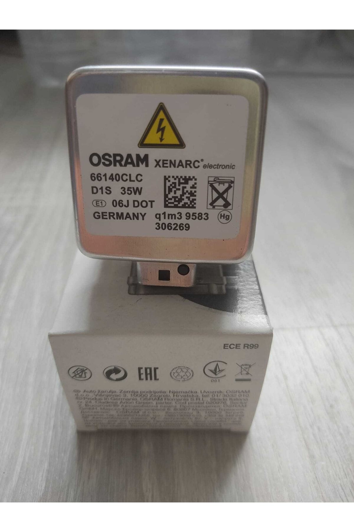 Osram D1s Gece Kesici Laser Xenon 85v 35 W %200 Fazla Işık 1 Adet