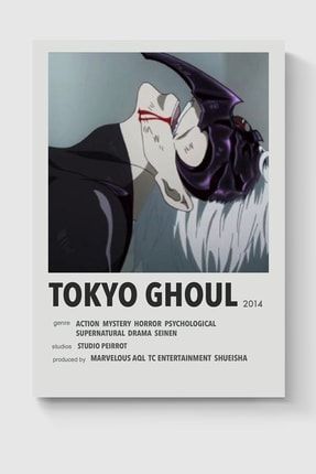 Tokyo Ghoul Anime Info Card Bilgi Kartı Minimalist Poster DUOFG200574
