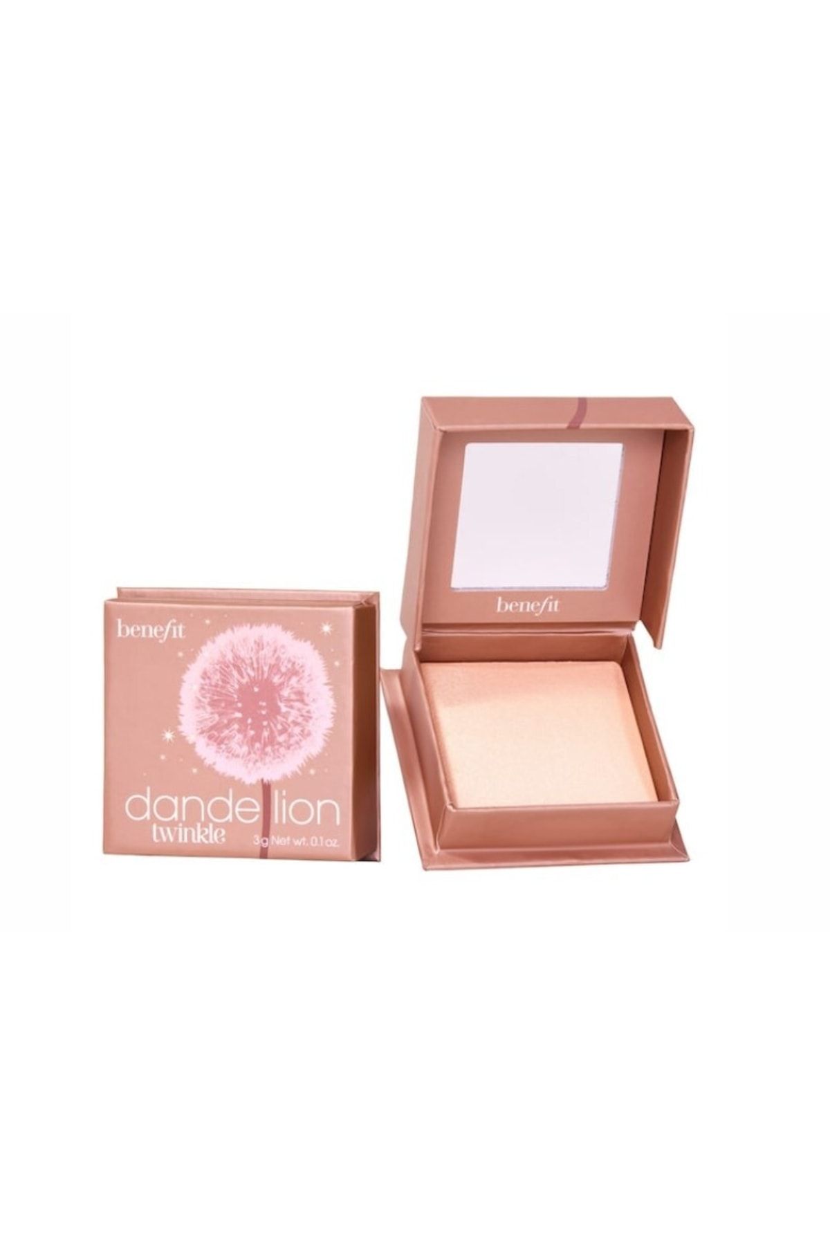 benefit cosmetics Dandelion Twinkle Soft Pink Illuminating Powder 3 Gr Soft Nude pink Highlighter Trendyol