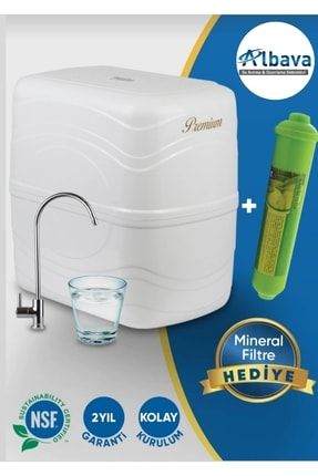 Premium White 10 Aşamalı Ph 8.5 Alkali Su Arıtma Cihazı Prm-100