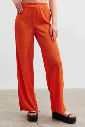 Pilise Pantolon - Oranj HY2256-ORANJ