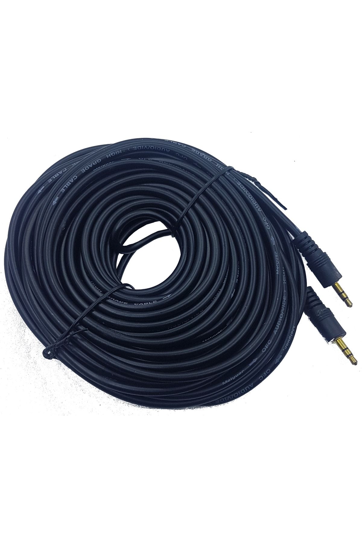 15 Metre Aux Kablo-3.5 Mm Uyumlu Erkek-erkek 215 Metre Stereo Kablo Aux 15 Metre Erkek-erkek