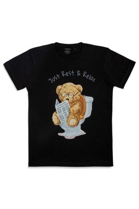 Çocuk Siyah Mia Festa Exclusive Teddies&Puppies Relax T-Shirt MF0000002033