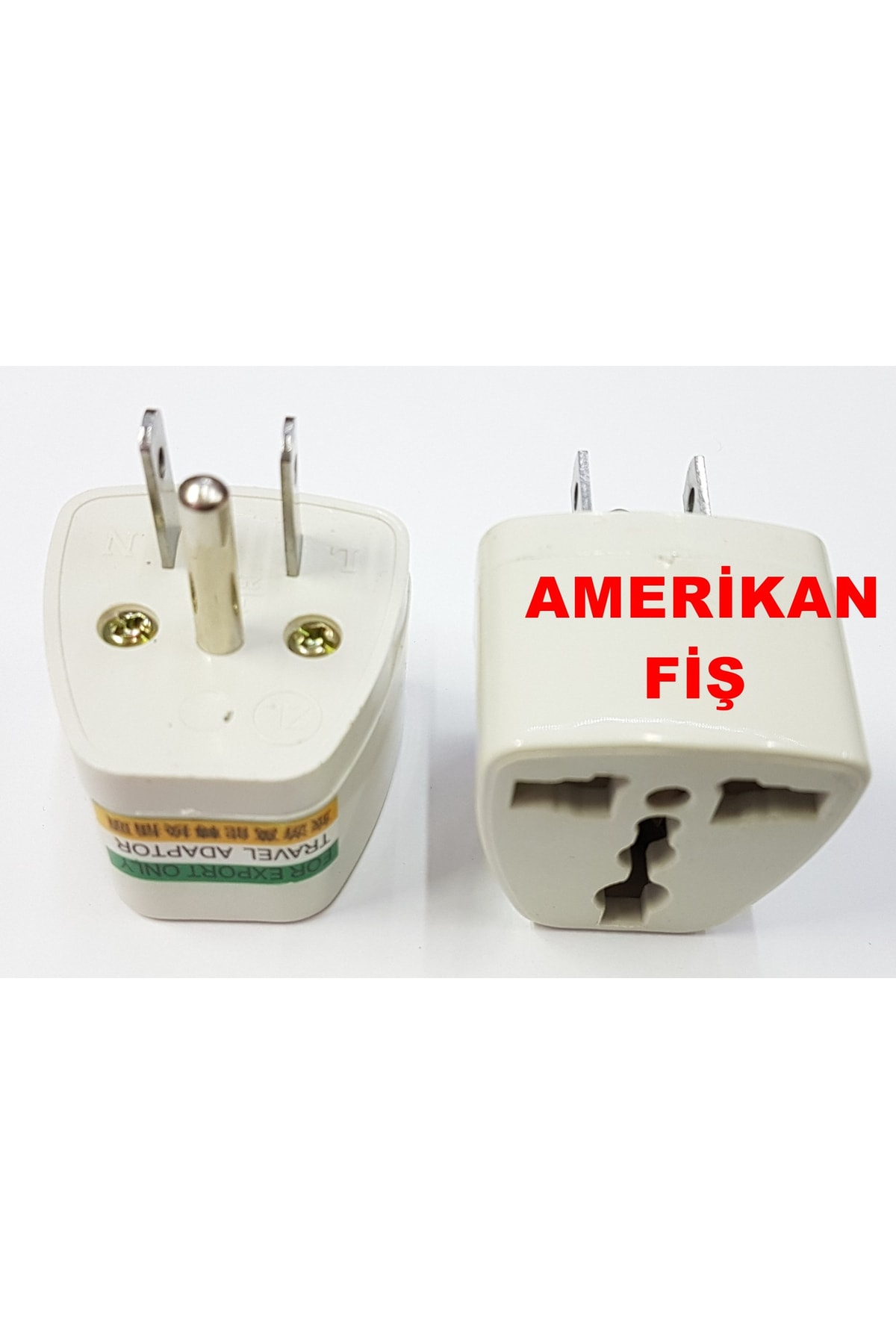 DST Amerikan Priz Üniversal  Uyumlu  ( Türk Prizlerini Amerikan Fişlerine Çevirir)