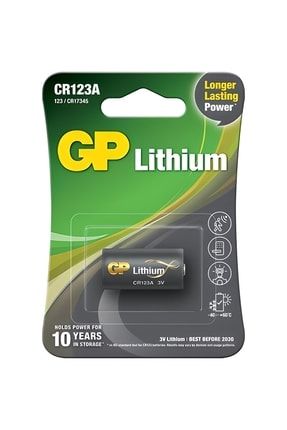 ( 5 Adet ) Cr123a 3v Lithum Pil GP-CR 123-A ( 5ADET )