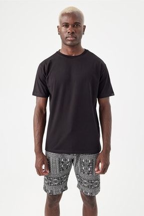 Erkek Basic Siyah T-shirt BSC021