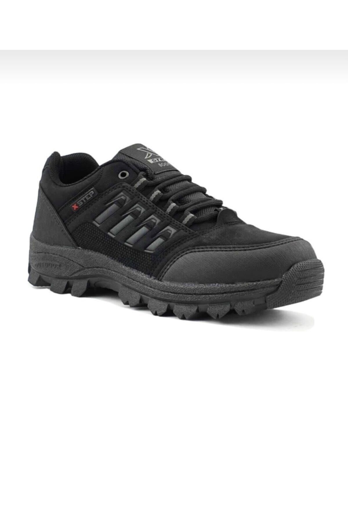 XStep Karagöz Kundura Cizme Scurte De Trekking De Iarnă, Negre, Rezistente La Apă Și Frig Unisex - 43