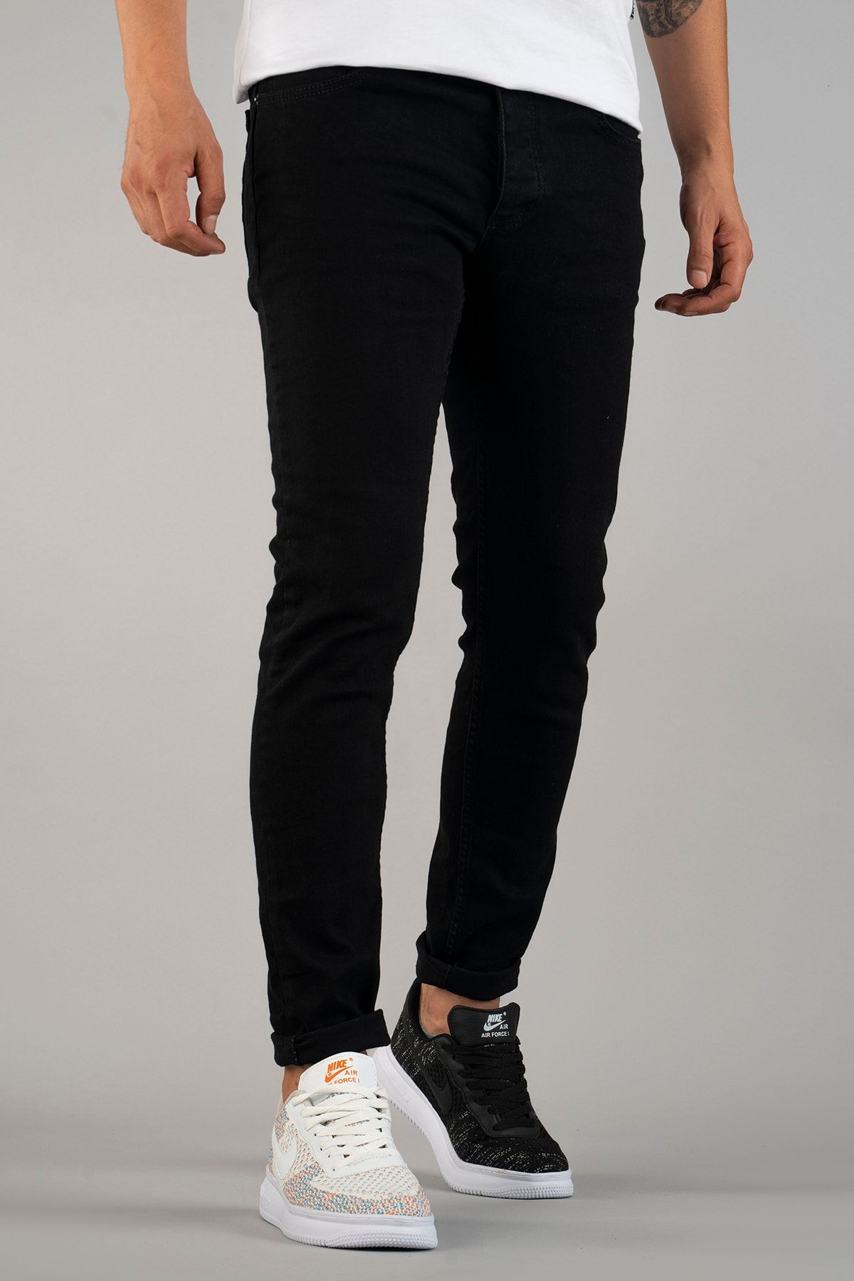 Nike air force 1 with skinny jeans clearance