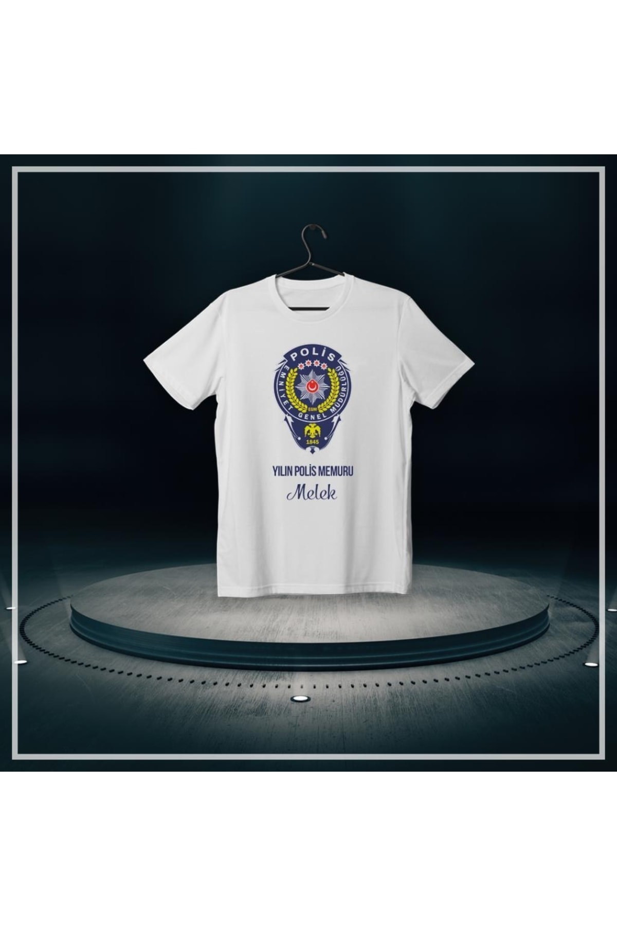 Police Officer of the Year Angel Personalized T-Shirt
