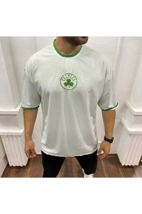 Celtic Baskılı Oversize T-shirt OS03