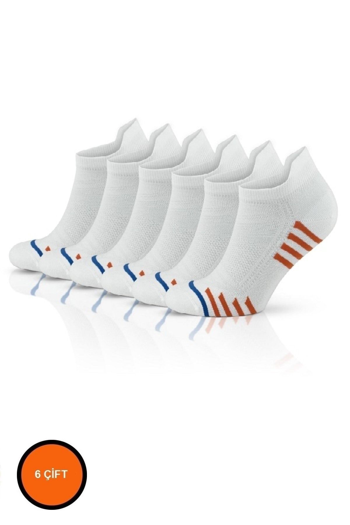 Lupull Collection 6 Çift Bambu Spor Dikişsiz Performans Kısa Patik Erkek Çorap Seti 3150