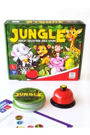 Jungle Dikkat Geliştiren Zeka Oyunu 3-99 Yaş 978-348