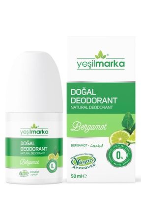 Doğal Roll On Deodorant- Bergamot Kokulu- Parfüm, Alüminyum Kimyasalı, Etil Alkol Içermez 8699415870791